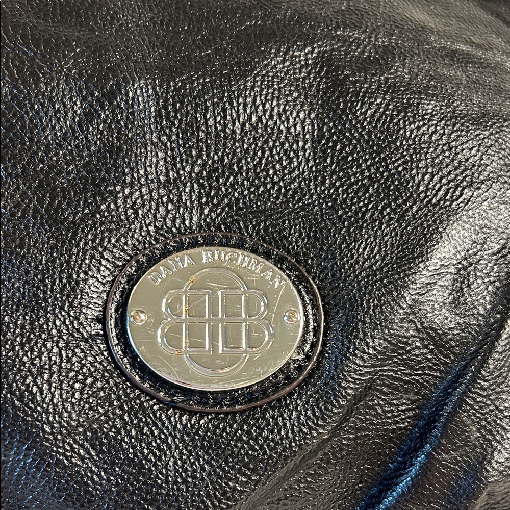 Dana Buchman Black Shoulder Bag - Picture 6 of 7